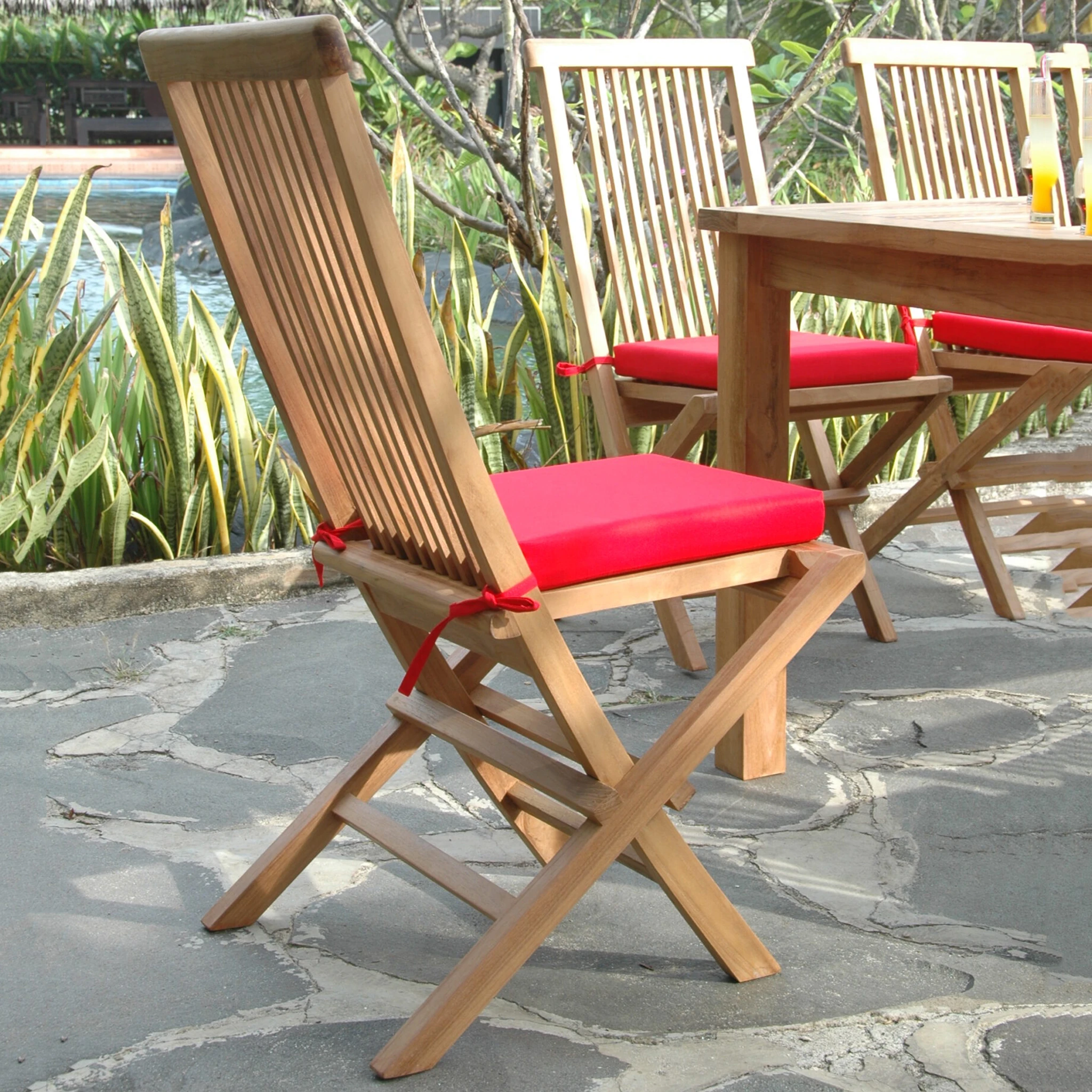SET-202_2 Anderson Teak - Montage Bristol 7-Pieces Dining Set - Image 4