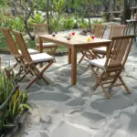Anderson Teak - Montage Bristol 7-Pieces Dining Set - Image 6
