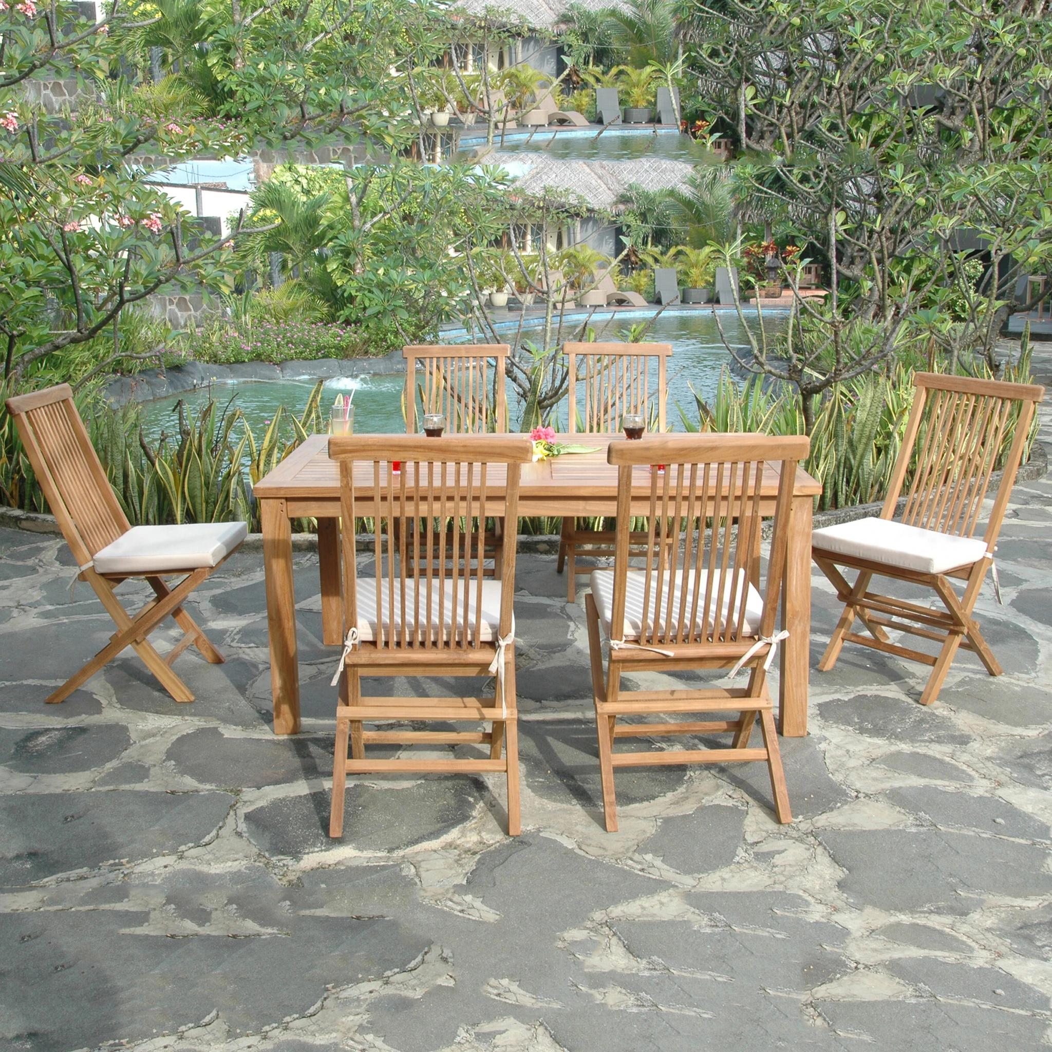 SET-202_8 Anderson Teak - Montage Bristol 7-Pieces Dining Set - Image 2