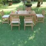 Anderson Teak - Montage Windham 7-Pieces Dining Set - Image 3