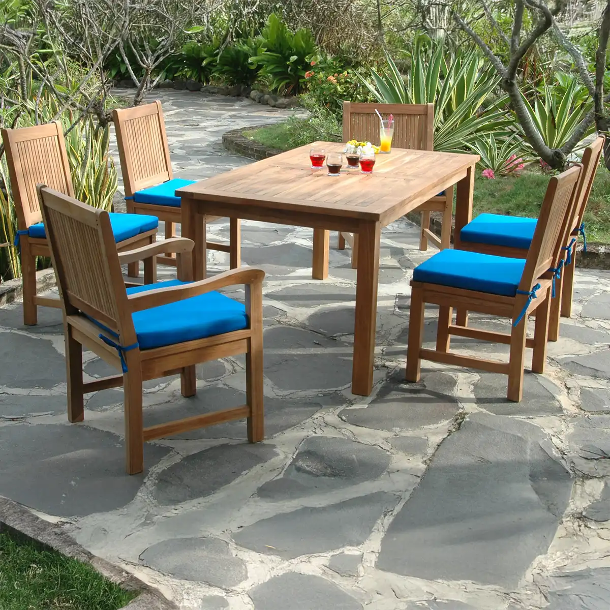 SET-204_2-1 Anderson Teak - Montage Chester 7-Pieces Dining Set - Image 3