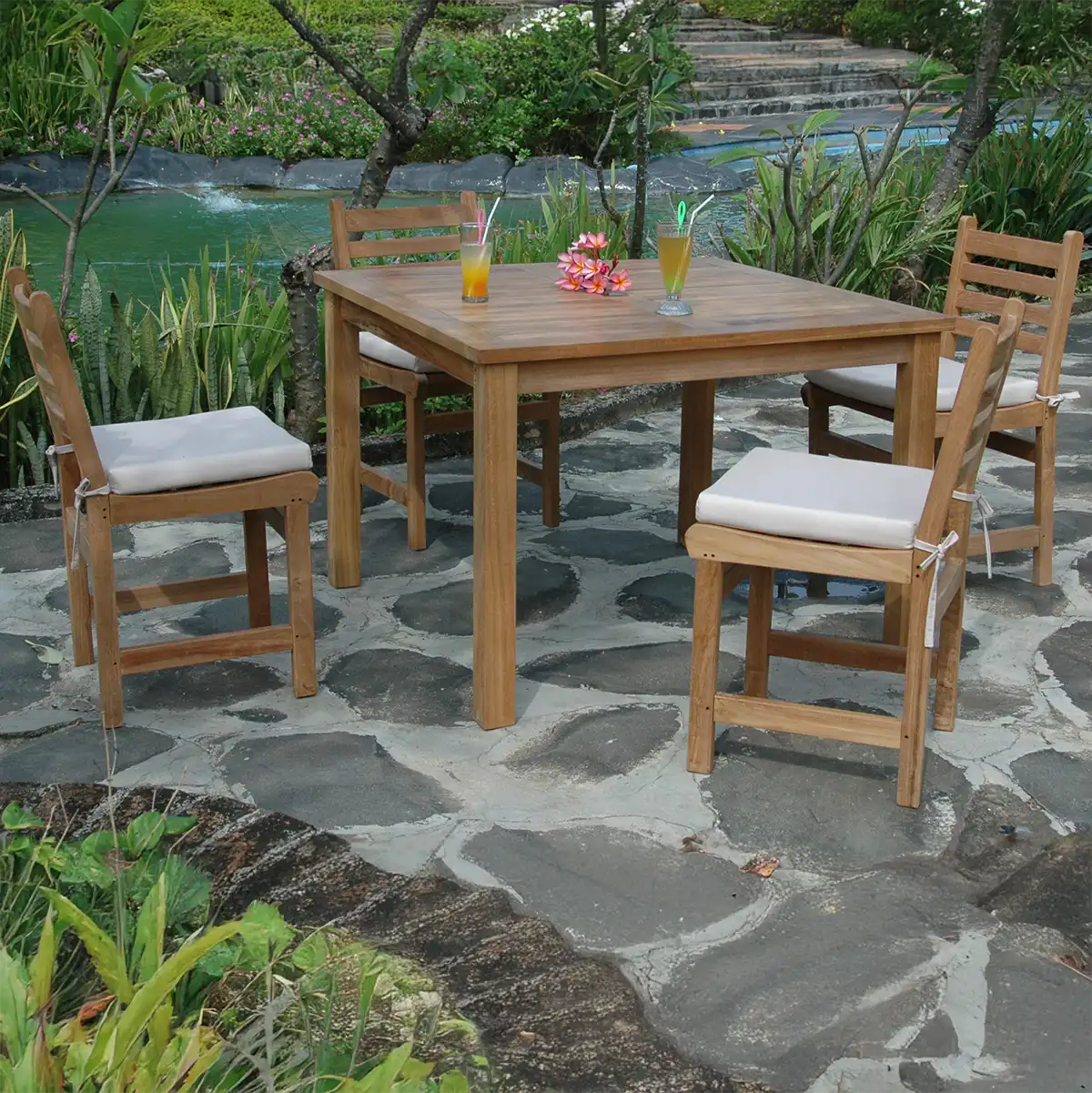 SET-206_1-1 Anderson Teak - Montage Windham  5- Pices Dining Set A - Image 1