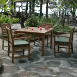 Anderson Teak - Montage Victoria  5- Pices Dining Set - Image 4