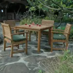Anderson Teak - Montage Victoria  5- Pices Dining Set - Image 5