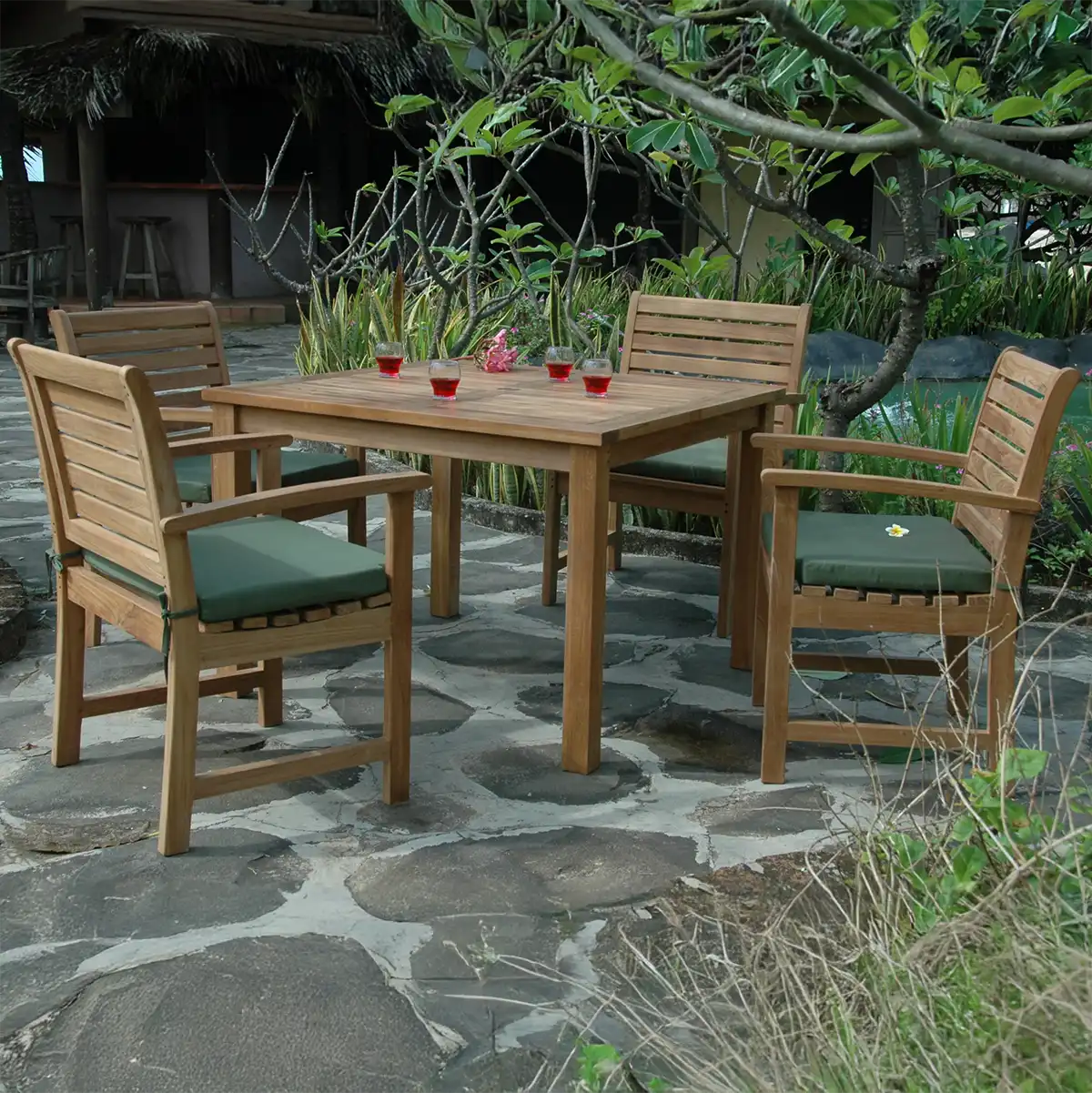 SET-207.103 Anderson Teak - Montage Victoria  5- Pices Dining Set - Image 5