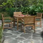 Anderson Teak - Montage Victoria  5- Pices Dining Set - Image 2