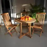 Anderson Teak - Descanso Bristol 3-Pieces Dining Set