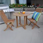 Anderson Teak - Montage Bristol 3-Pieces Dining Set - Image 3