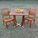 Anderson Teak - Rialto 3-Pieces Dining Set - Image 2