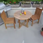 Anderson Teak - Montage Saratoga 3-Pieces Dining Set - Image 2