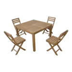 Anderson Teak - Montage Alabama  5- Pices Dining Set - Image 3