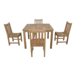 Anderson Teak - Montage Braxton  5- Pices Dining Set A