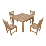 Anderson Teak - Montage Braxton  5- Pices Dining Set A - Image 2