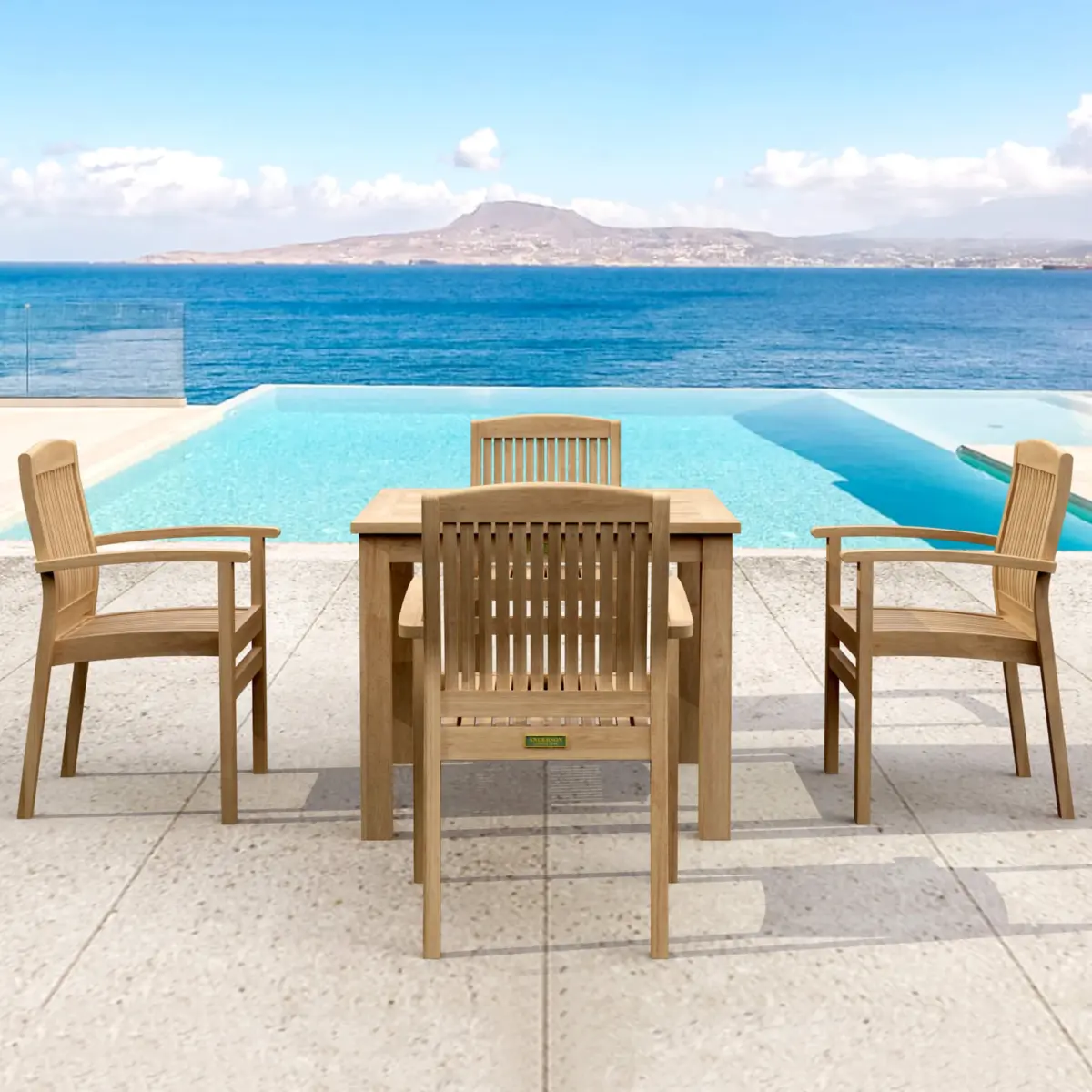 Anderson Teak - SET-21 5-pc Bistro Table Set - Image 1