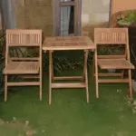 Anderson Teak - Windsor 3-pieces Square Bistro Set - Image 2