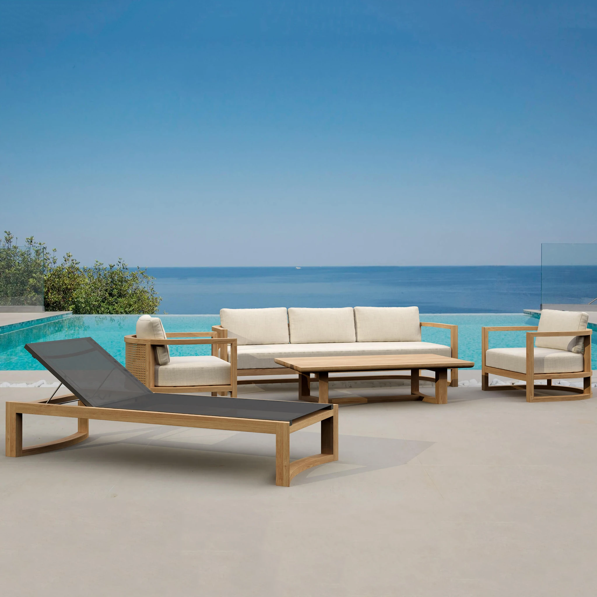 SET-222_panoramic_cam.01 Anderson Teak - SET-222 5-pc Junus Deep Seating Set - Image 1