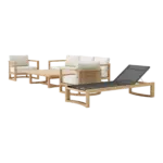 Anderson Teak - SET-222 5-pc Junus Deep Seating Set - Image 2