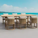 Anderson Teak - SET-223 7-pc Junus Dining Table Set