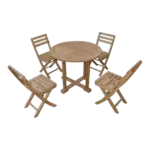 Anderson Teak - Windsor 3-pieces Square Bistro Set