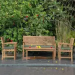 Anderson Teak - Victoria Montage 4-Pieces Conversation Set - Image 4