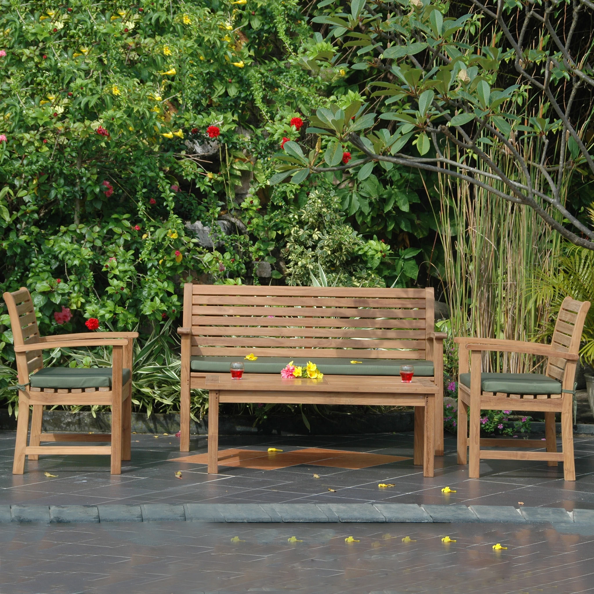 SET-230.103 Anderson Teak - Victoria Montage 4-Pieces Conversation Set - Image 4