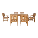 Anderson Teak - Rockford 7-Pieces Dining Set - Image 2