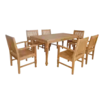 Anderson Teak - Rockford 7-Pieces Dining Set - Image 3