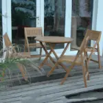 Anderson Teak - Windsor 5-pieces Round Bistro Set - Image 3
