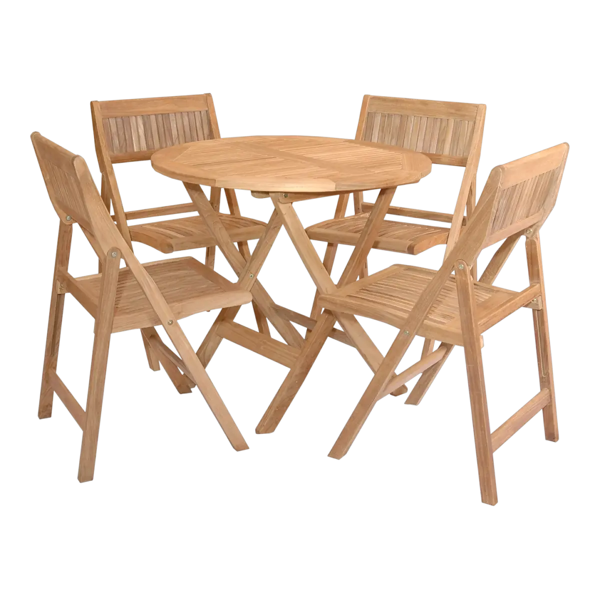 Anderson Teak - Windsor 5-pieces Round Bistro Set - Image 6