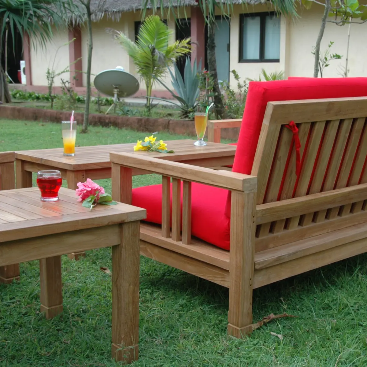 Anderson Teak - SouthBay Deep Seating 5-Pieces Conversation Set A - Image 5