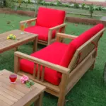 Anderson Teak - SouthBay Deep Seating 5-Pieces Conversation Set A - Image 7