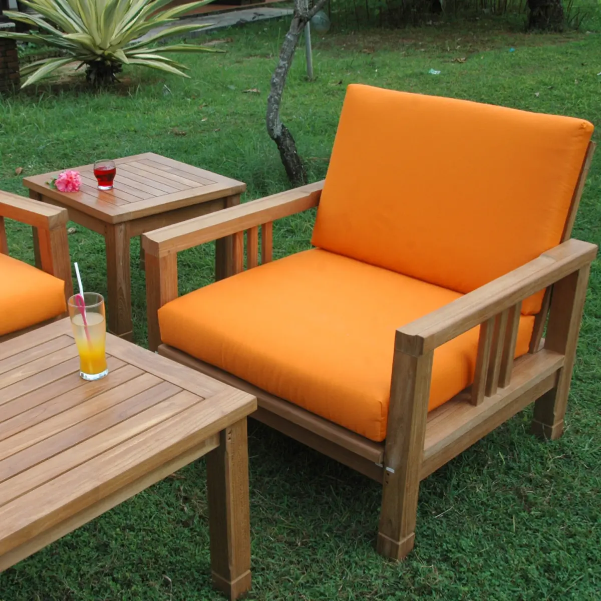 Anderson Teak - SouthBay Deep Seating 5-Pieces Conversation Set B - Image 4