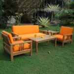 Anderson Teak - SouthBay Deep Seating 5-Pieces Conversation Set B - Image 2