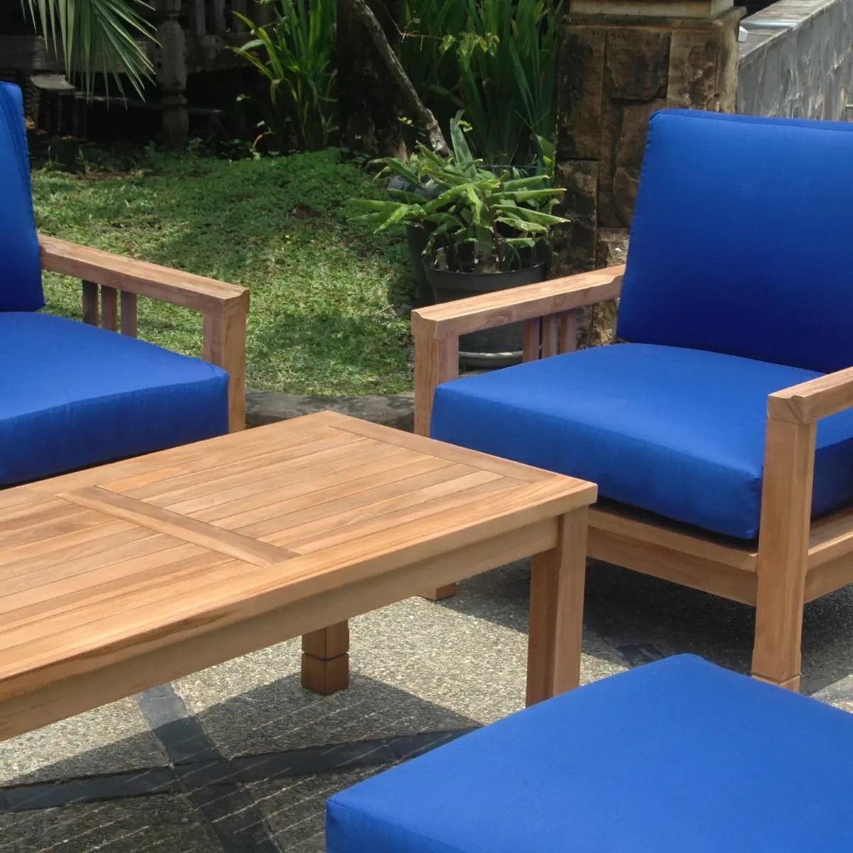 Anderson Teak - SouthBay Deep Seating 6-Pieces Conversation Set A - Image 4