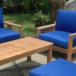 Anderson Teak - SouthBay Deep Seating 6-Pieces Conversation Set A - Image 4