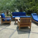 Anderson Teak - SouthBay Deep Seating 6-Pieces Conversation Set B - Image 4
