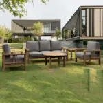 Anderson Teak - SouthBay Deep Seating 5-Pieces Conversation Set C - Image 3