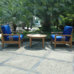 Anderson Teak - SouthBay Deep Seating 3-Pieces Conversation Set A - Image 3