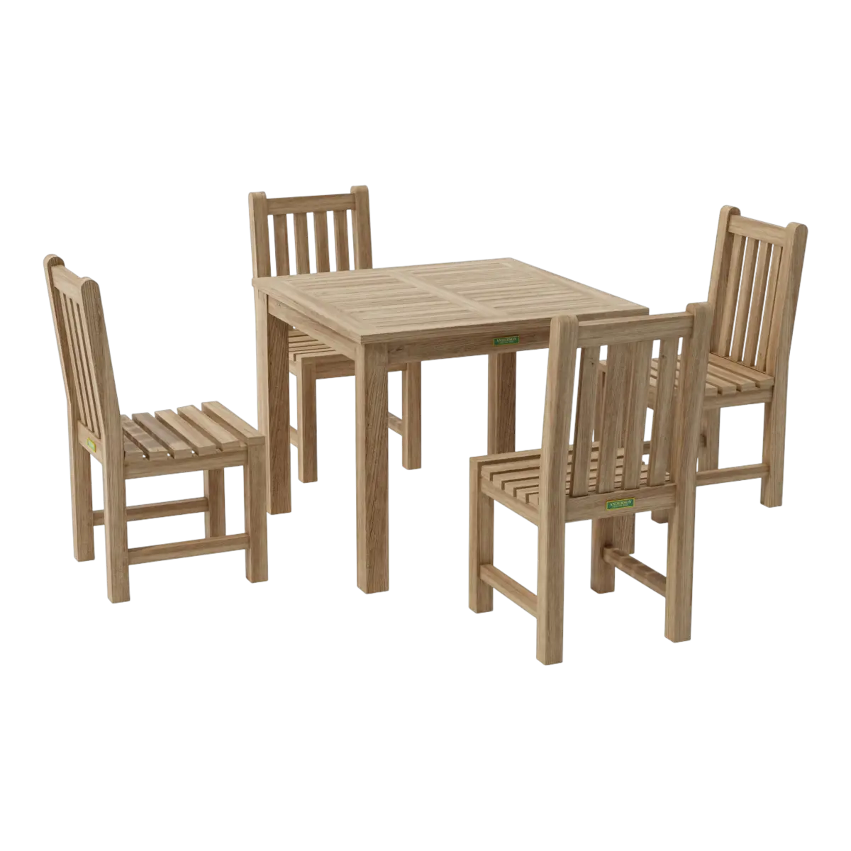 Anderson Teak - Bahama Classic 5-pieces Dining Set - Image 1