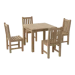 Anderson Teak - Bahama Classic 5-pieces Dining Set