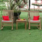 Anderson Teak - Palm Beach Rocking Chairs 3-Pieces set - Image 2