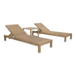 Anderson Teak - South Bay Glenmore 3-Pieces Lounger Set