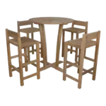 Anderson Teak - Descanso Sedona 5-Pieces Bar Table