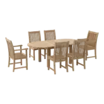 Anderson Teak - Bahama Chicago 7-Pieces Dining Set A - Image 2