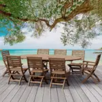 Anderson Teak - Bahama Andrew 9-Pieces Dining Set
