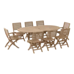 Anderson Teak - Bahama Andrew 9-Pieces Dining Set - Image 2