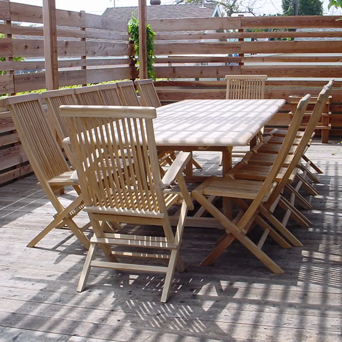 Anderson Teak - Valencia Classic 15-Pieces Dining Set - Image 8