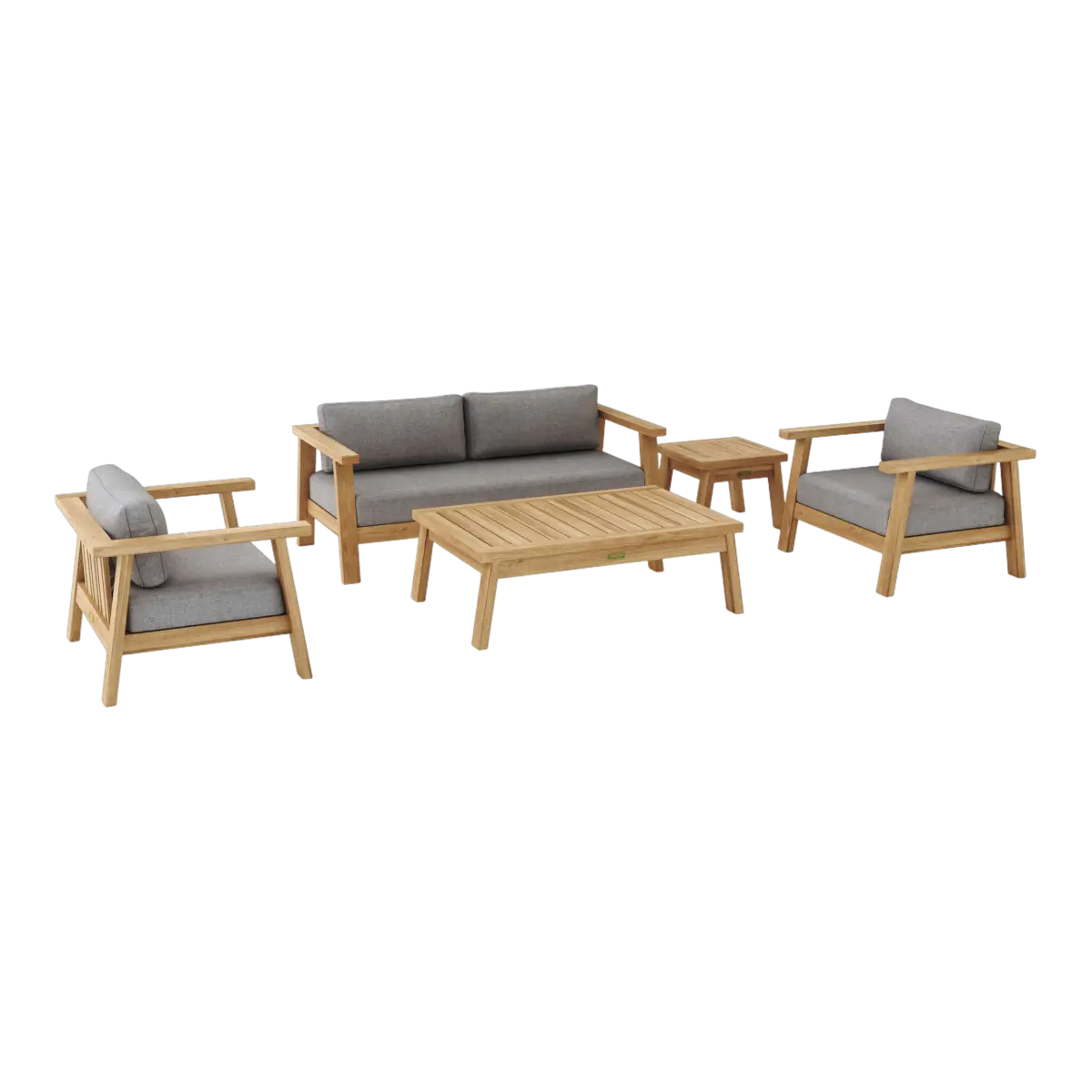 Anderson Teak - SET-322 5-pc Palermo Deep Seating - Image 1