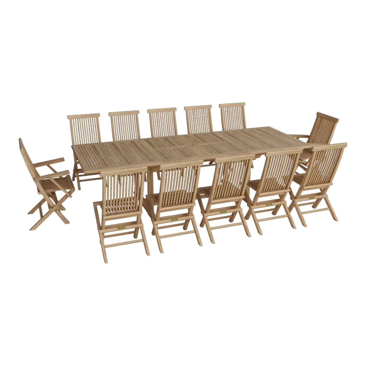 Anderson Teak - Valencia Classic 13-Pieces Dining Set - Image 2