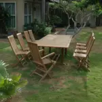 Anderson Teak - Valencia Classic 11-Pieces Dining Set - Image 3